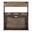 Bureau flottant en bois massif Aerick-1873200423