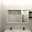Miroir de salle de bain rectangulaire
