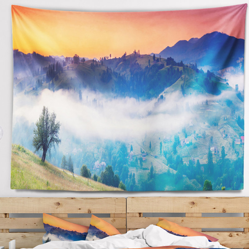 Polyester Tapestry, 50" H x 60" W