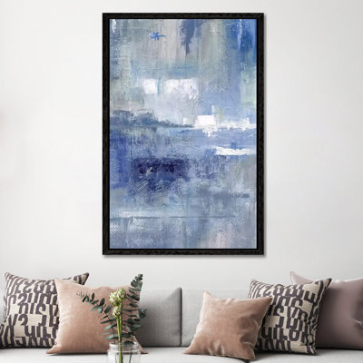Bay View Indigo - Painting on Canvas