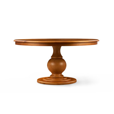 Round Solid Wood Dining Table