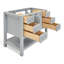 42'' W Single Bathroom Vanity Base-1834244669