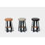 Stool with Metal Frame-85766727