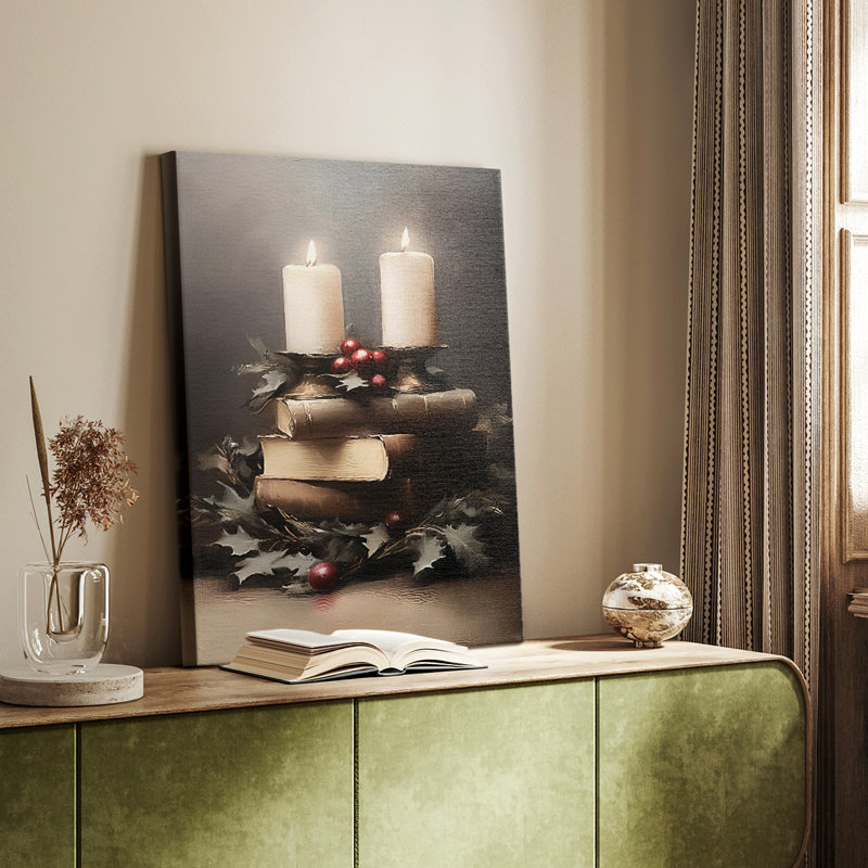 Art des Fêtes de Noël - série 2-CCXV III - galerie sur mesure, H 18 po x l 12 po