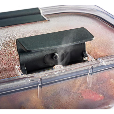 Brilliance Food Storage Containers, BPA Free, Airtight Lids, Ideal For Lunch, Meal Prep & Leftovers, Set Of 5 (3.2 Cup)