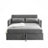 3-In-1 Velvet Sleeper Sofa Bed-97699041