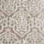 8 Piece Jacquard Comforter Set Tan/Ivory Queen-128898506-128898511
