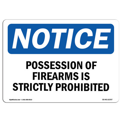 Notice Sign