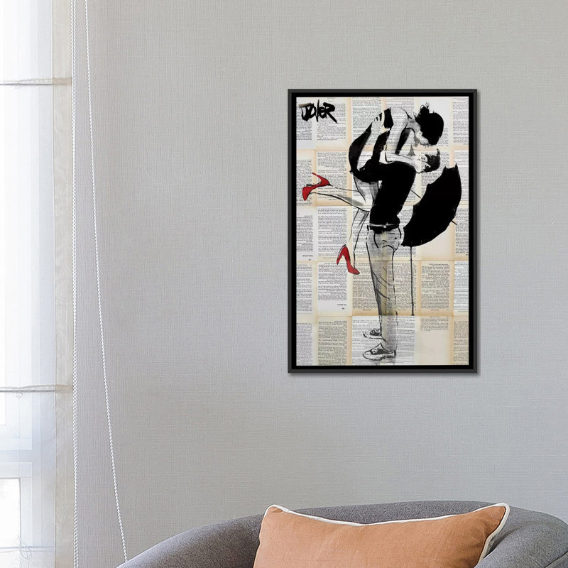« always », reproduction d’art sur toile tendue, H 12 po x l 8 po x P 0,75 po, Toile tendue, Pas de tapis