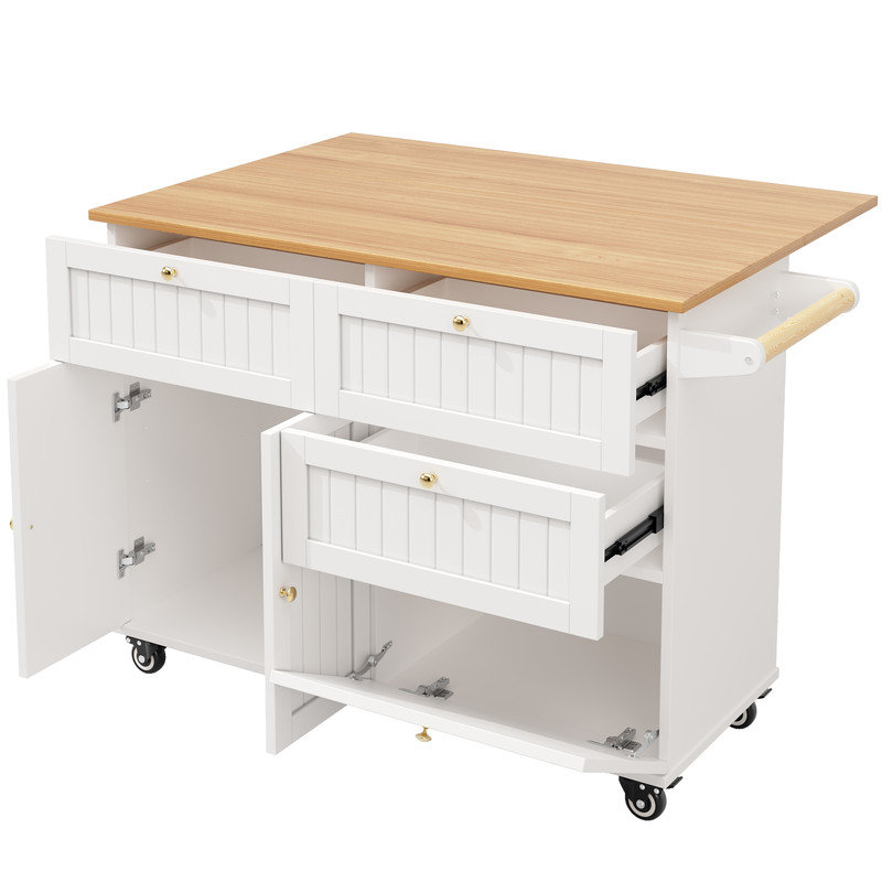 Wood Kitchen Island