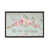 Toile encadrée de bois rustique foncé