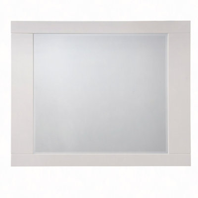 White High Gloss Finish Mirror