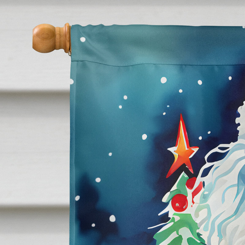 Double Sided Polyester Christmas, 40'' H x 28'' W