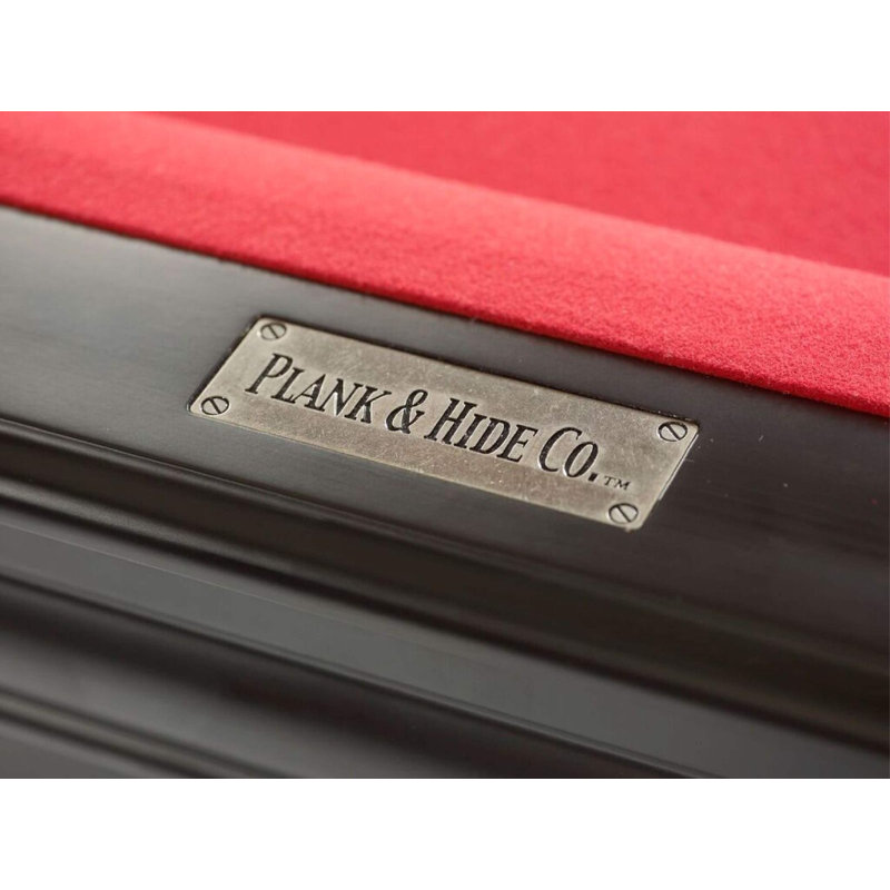 Parsons Slate Pool Table With Professional Installation Included, 96" W x 58" D, Basic Green