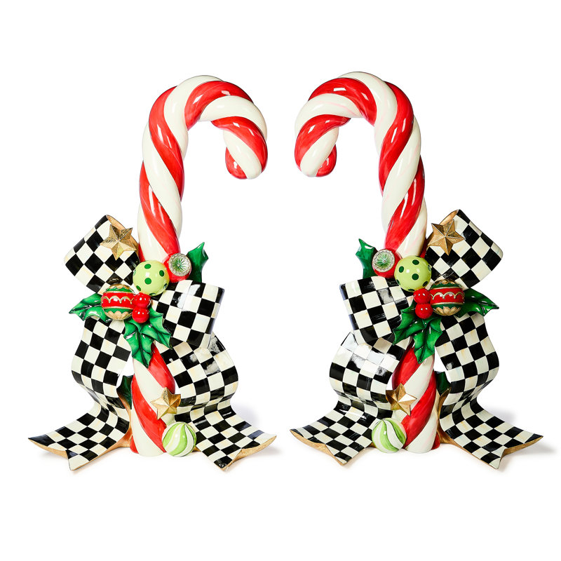 Check It Out Left Trophy Candy Cane