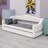 Upholstered Daybed With LED Belt And Trundle-106762260
