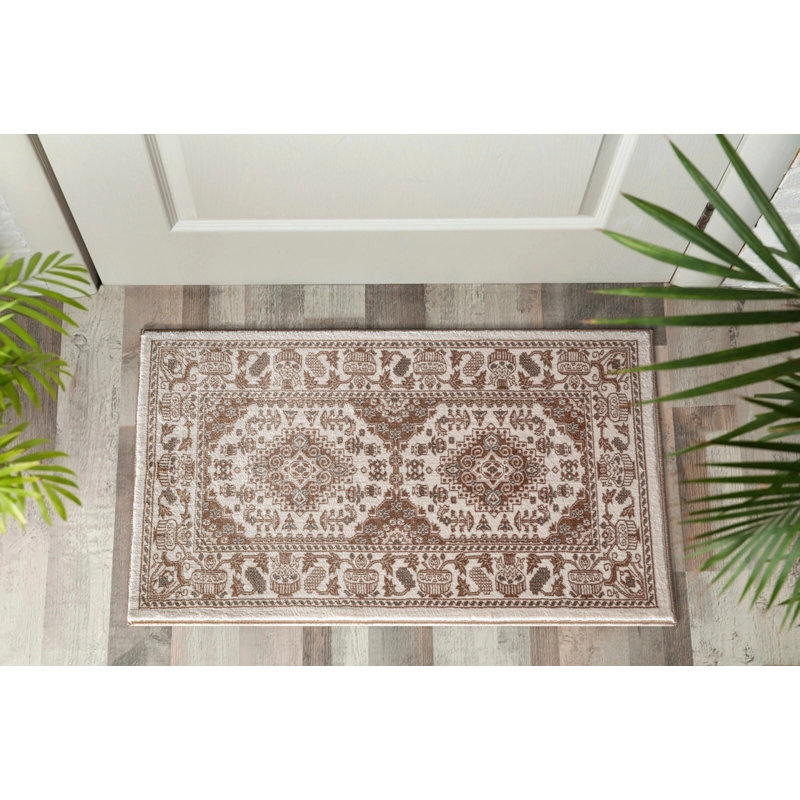 Solid Colour Area Rug, Rectangle 5' x 9'2"