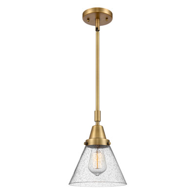 Luminaire suspendu conique à 1 lumière Aleaha