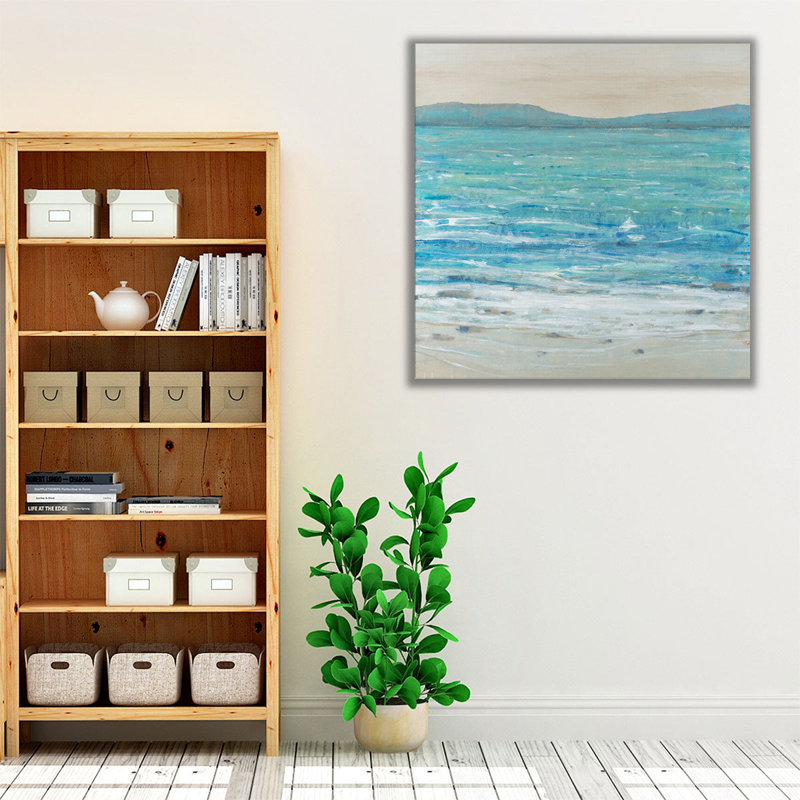 Reef Edge I - Canvas Print Wall Art, 30" H x 30" W
