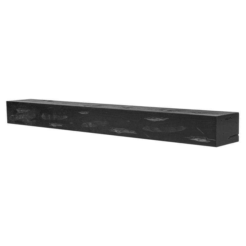 Dakota 72" Floating Fireplace Mantel Shelf , 72", Sable