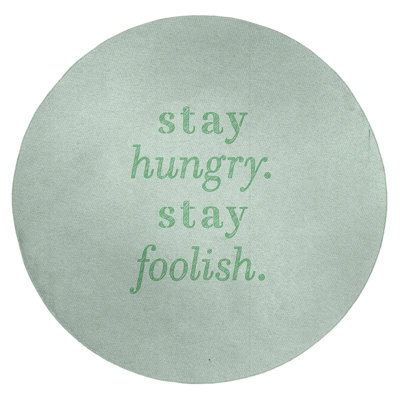 Quotes Chenille Indoor Rug