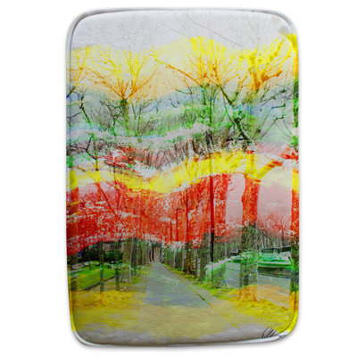 Wolfville Memory Foam Non-Slip Bath Mat