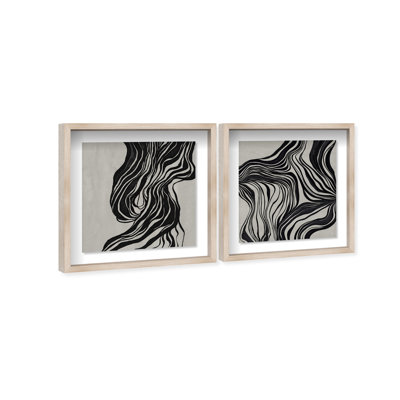 Emotional Set Framed Graphic Art