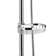 Kauai III 8-in Rain Showerhead Shower System with Slide Bar and Integrated Soap Dish 1.8 GPM
