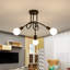 Saddlebrooke 3-Light 40cm Sputnik Semi Flush Mount Ceiling Light-1969982098