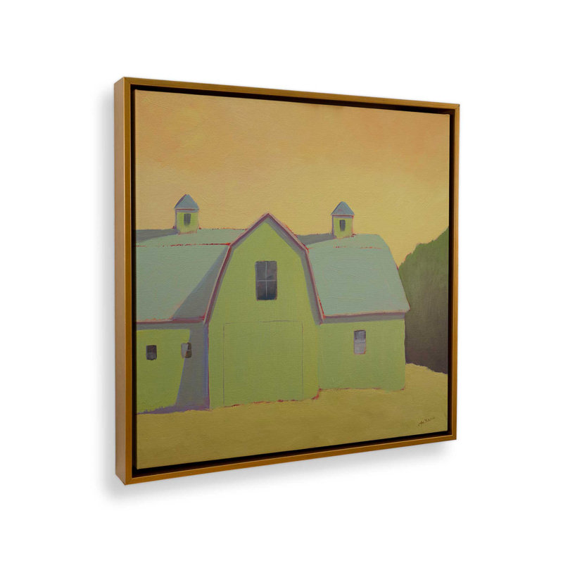 «Olive & Brine» par Carol Young, reproduction d'art sur toile, H 20 po x l 20 po, Doré