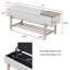 Banc de rangement rembourré-1069356981