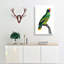 Amazon Parrot by F. Levaillant - Wrapped Canvas Print-55323882