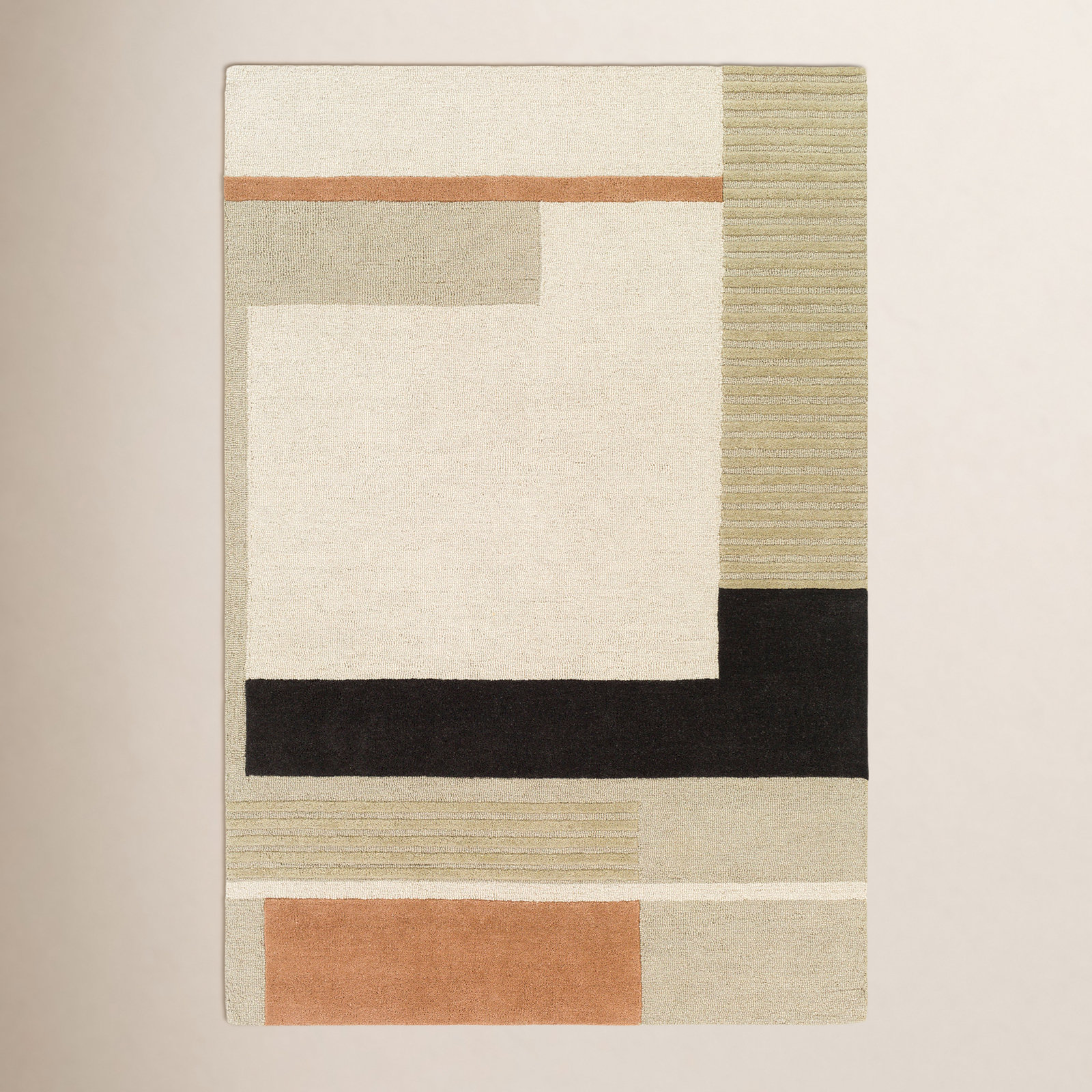 Mora Hand-Woven Geometric Rug, Rectangle 6' x 9'