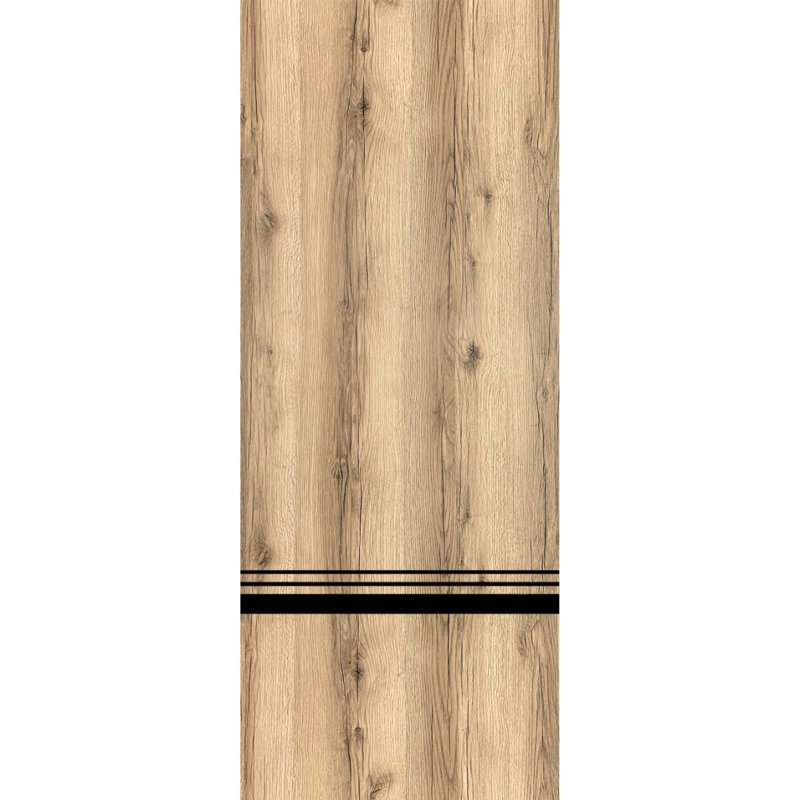 Finition en bois massif manufacturé, 30 po x 84 po, Chêne
