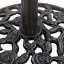 Piper Cast Iron Free Standing Umbrella Base-1827845929