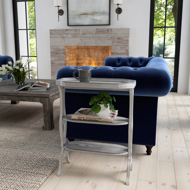 Hadley Side Table, Driftwood
