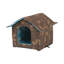Multicolore Winter Winter Shelter 15,7 x 15 x 13,8 po, intérieur et extérieur imperméable pour chats, lapins et chiens-131215274