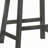 Rustic Backless Counter Stool with Nailhead Trim-1260730384