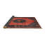 Tapis traditionnel rouge / noir-1266887172