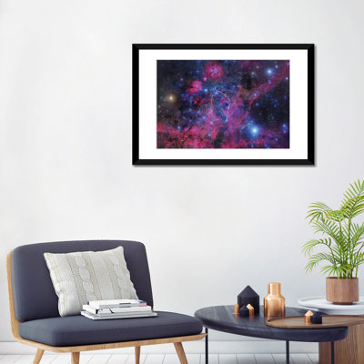 « vela lustre supernova restes mosaic ii », impression sur toile