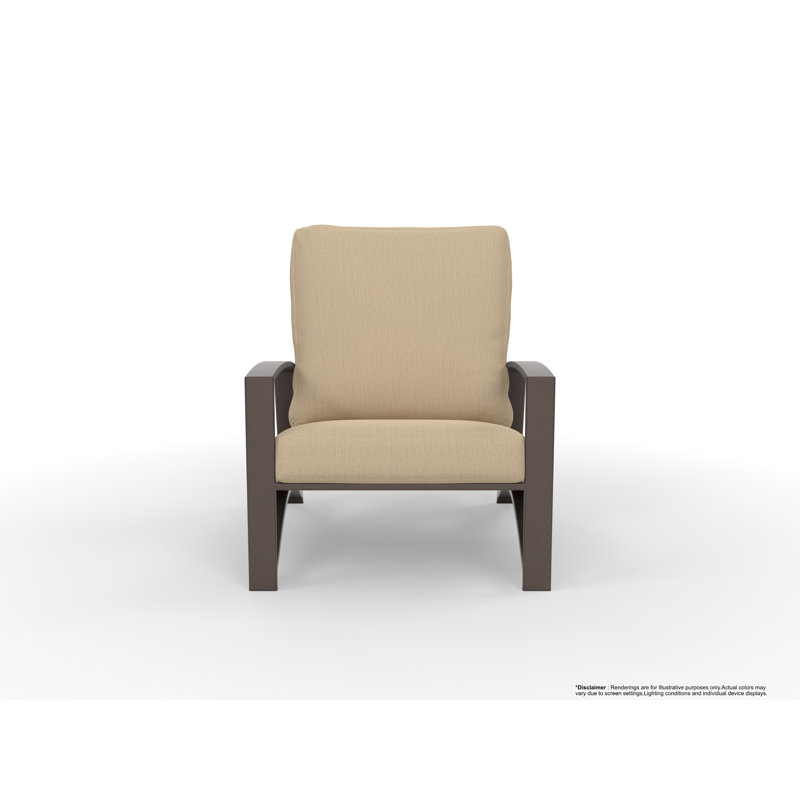 Arc Outdoor Lounge Chair, Sensory Granite, Copper Creek