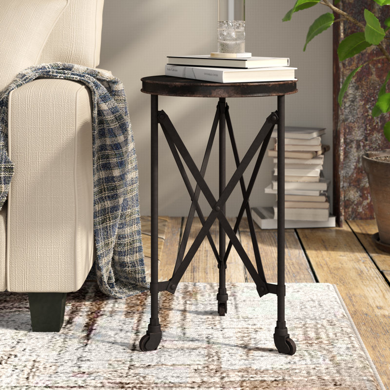 Elmwood End Table, Black