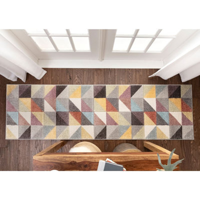 Whoa! Geometric Synthetic Area Rug