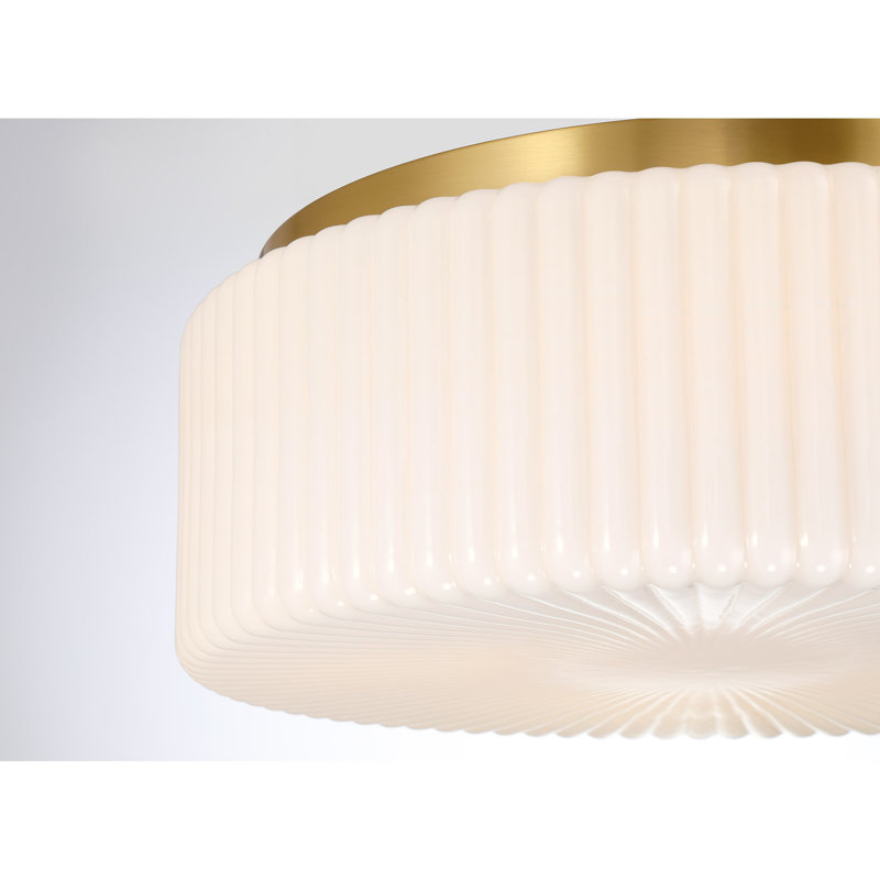 Edgemont 4-Light Ceiling Light in Brass, Brass