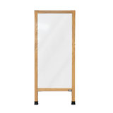 A-Frame Sidewalk Melamine Dry Erase Board