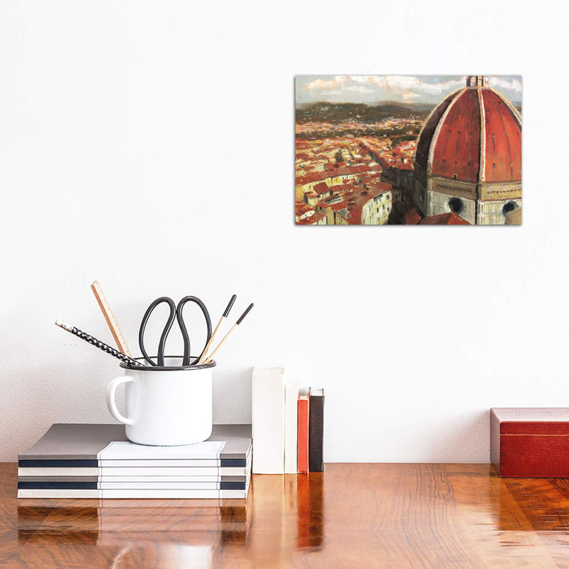 "Florence, Italie - Il Duomo" par Christopher Clark, reproduction d'art, Toile tendue, H 8 po x l 12 po x P 0,75 po