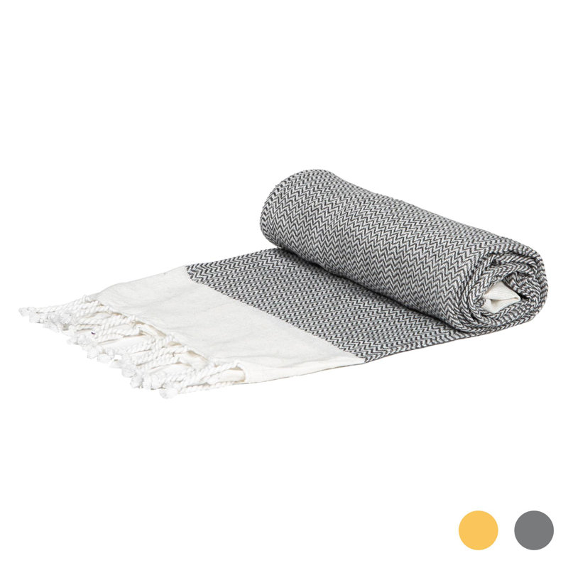 100% Cotton Ultra Light Bath Towel, Grey