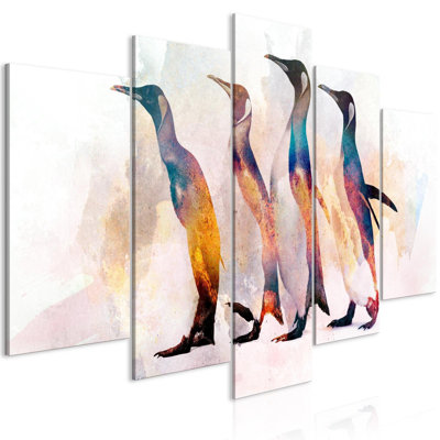 «Elenie Penguin Wandering» sur toile