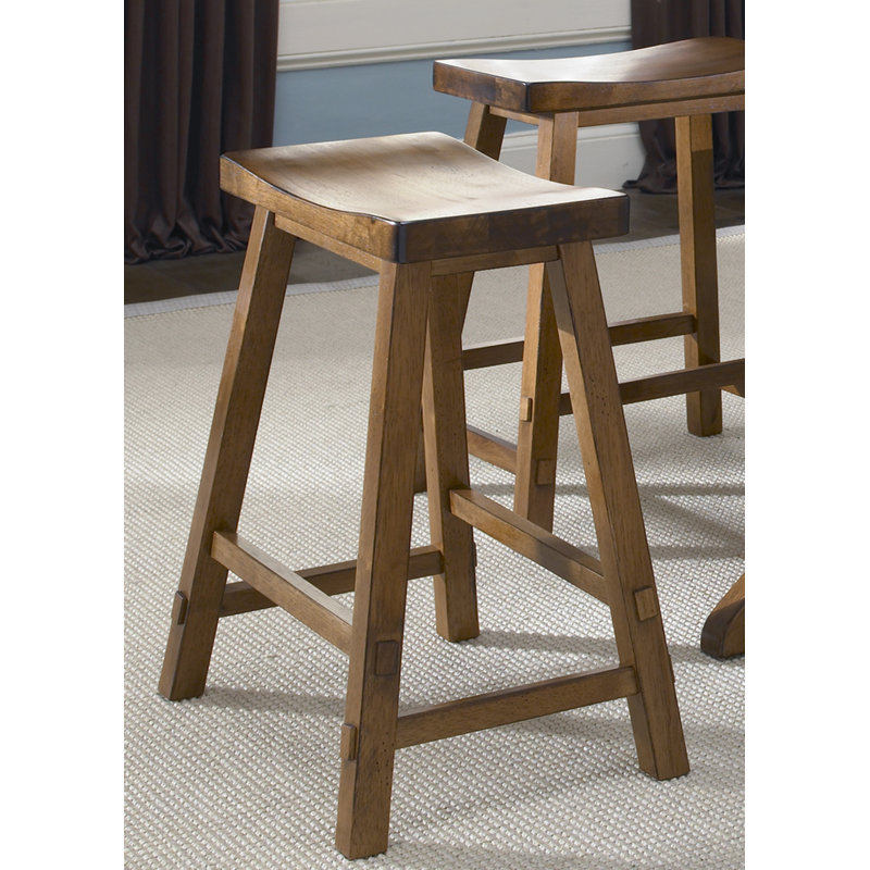 Knaack Barstool w/ Chair Glides, Tobacco, Bar Stool (30" Seat Height)