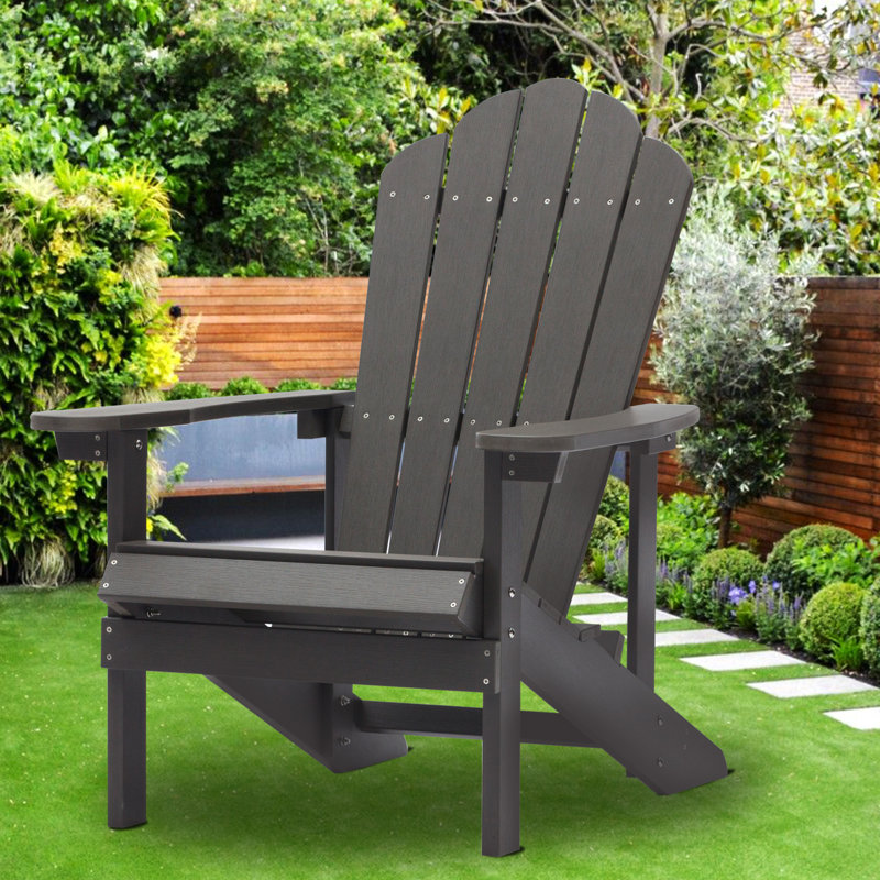 Chaise Adirondack Yonds Hips, Gris anthracite